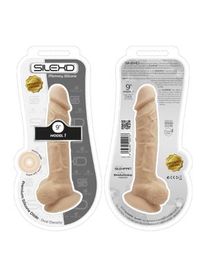 Grube duże dildo penis przyssawka realistyczne 24cm