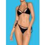 Bikini strój kostium plażowy stringi Costarica XL czarny - 3