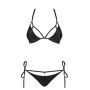 Bikini strój kostium plażowy stringi Costarica XL czarny - 2