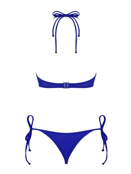 Bikini strój kostium plażowy stringi Costarica S kobaltowy - 3