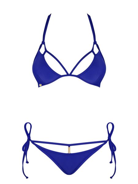 Bikini strój kostium plażowy stringi Costarica L kobaltowy - 7