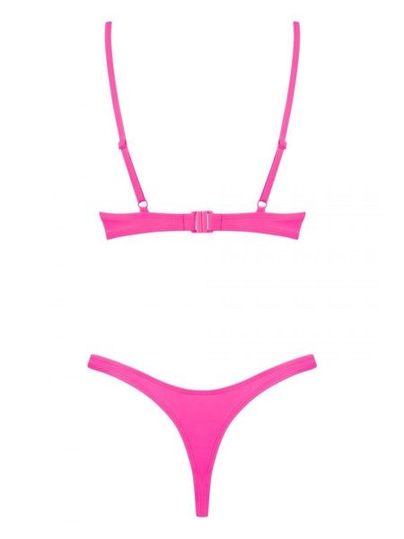 Bikini strój kąpielowy ze stringami Mexico Beach L różowe - 2