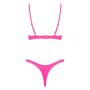 Bikini strój kąpielowy ze stringami Mexico Beach L różowe - 3