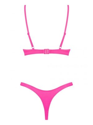 Bikini strój kąpielowy ze stringami Mexico Beach L różowe - image 2