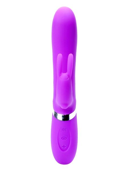 Wibrator królik masażer łechtaczki pulsacje 22cm 12 trybów USB - 5
