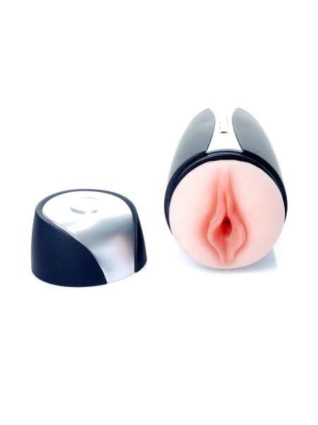 Masturbator oralny i waginalny 36 trybów cyberskóra USB - 4