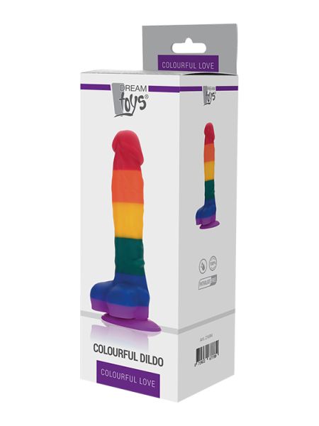 COLOURFUL LOVE COLOURFUL DILDO - 3