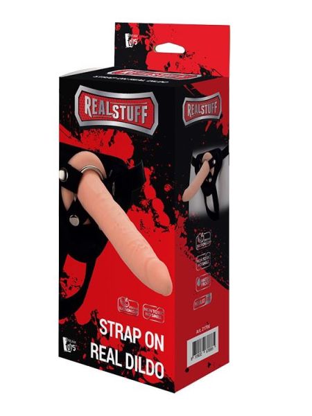 REALSTUFF STRAP ON REAL DILDO - 2