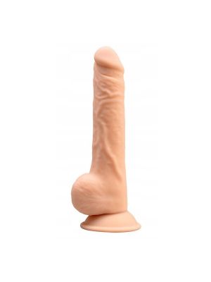 Duży penis dildo jądra przyssawka strap-on 24 cm - image 2