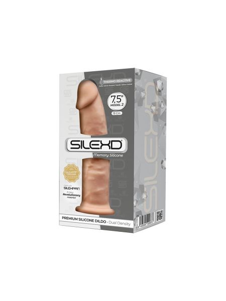 Realistyczny penis kobiece dildo przyssawka 19 cm - 4