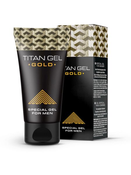 Oryginalny sprawdzony Titan Gel Gold na powiększanie penisa 50ml - 9