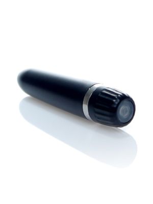 Dyskretny mocny mini wibrator masażer 12trybów 9cm czarny - image 2