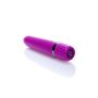Dyskretny mocny mini wibrator masażer 12trybów 9cm fioletowy - 4