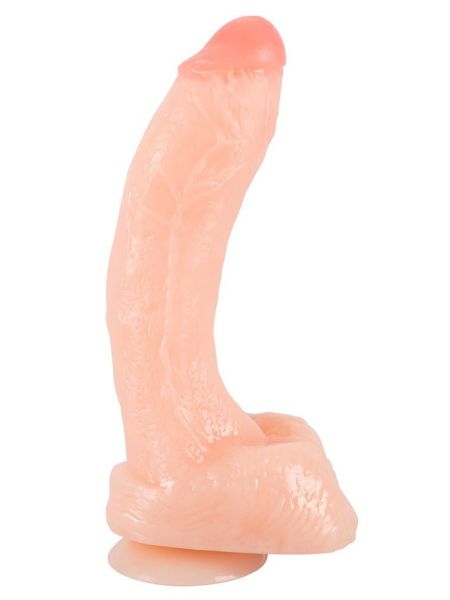 Grube duże dildo realistyczny penis przyssawka 27cm - 3