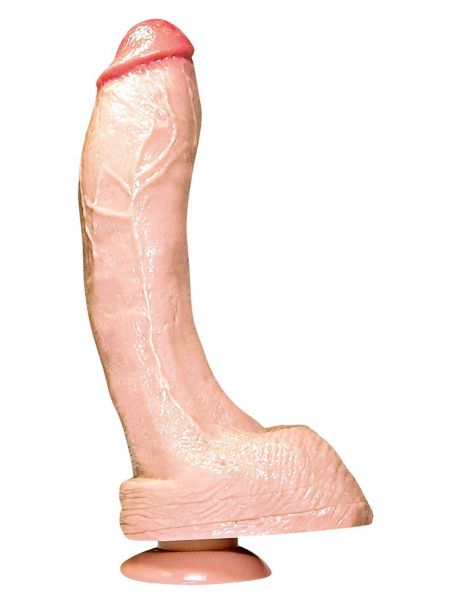 Grube duże dildo realistyczny penis przyssawka 27cm - 4