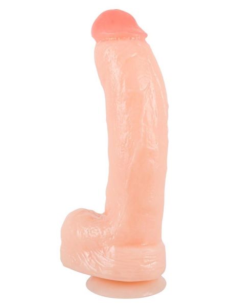 Grube duże dildo realistyczny penis przyssawka 27cm - 5