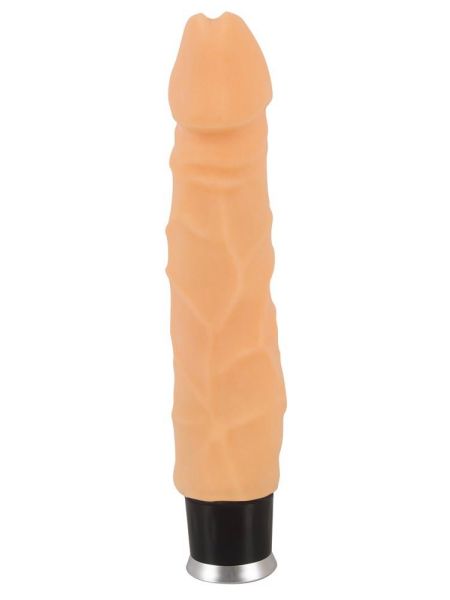 Naturalny w dotyku realistyczny wibrator penis 23cm - 5