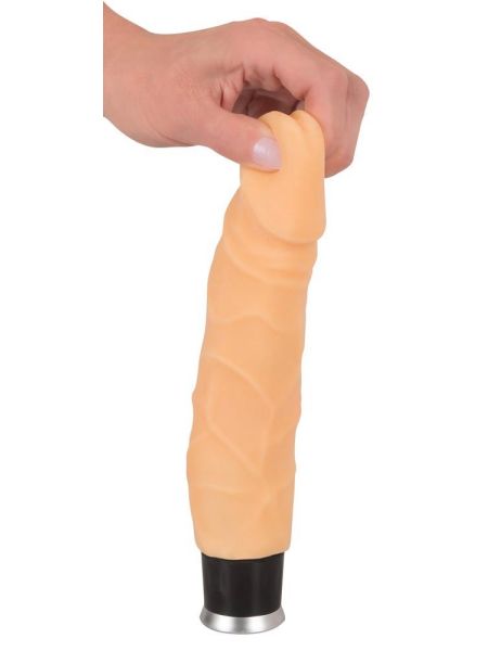 Naturalny w dotyku realistyczny wibrator penis 23cm - 10