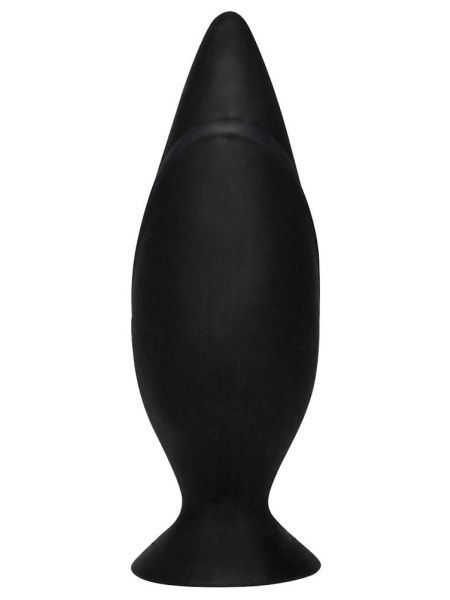 Korek analny do noszenia plug silikon zatyczka 9 cm - 5