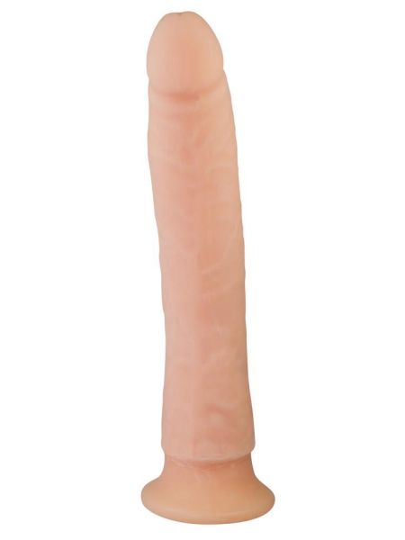 Miękkie dildo z przyssawką realistyczny penis 24cm - 5