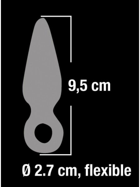 Zatyczka analna korek na palec plug sex analny - 8