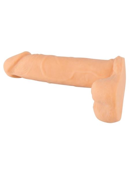 Dildo realistyczne penis naturalny z jądrami 20cm - 9