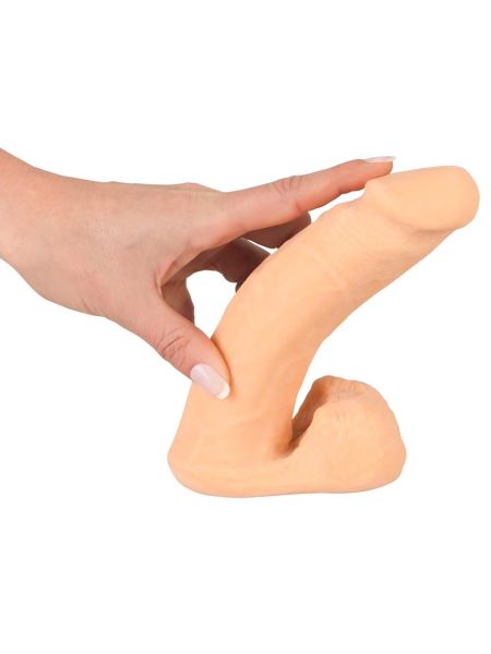 Dildo realistyczne penis naturalny z jądrami 20cm - 10