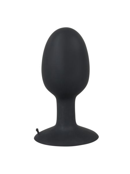 Korek analny sex plug z kulką w środku silikon XL - 3