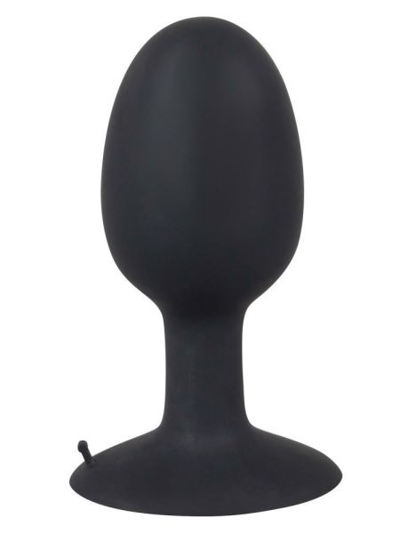 Korek analny sex plug z kulką w środku silikon XL - 4