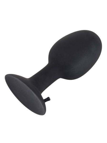 Korek analny sex plug z kulką w środku silikon XL - 7