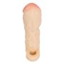 Realistyczna nakładka wydłużająca penisa 17 cm sex - 6