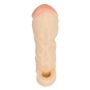 Realistyczna nakładka wydłużająca penisa 17 cm sex - 7