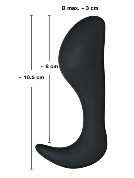 Korek analny silikonowy plug zatyczka 10 cm - 11
