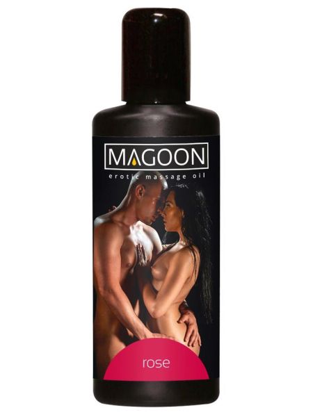 Intymny olejek do masażu erotycznego różany 100ml