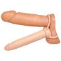 Dildo proteza pierścienie na jądra penisa sex 16cm - 6