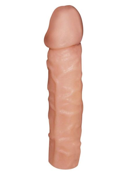 Naturalne dildo sztuczny penis z żyłami 18cm - 3