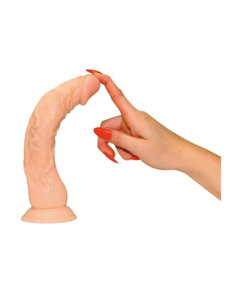 Realistyczne dildo naturalny rozmiar przyssawka - 6