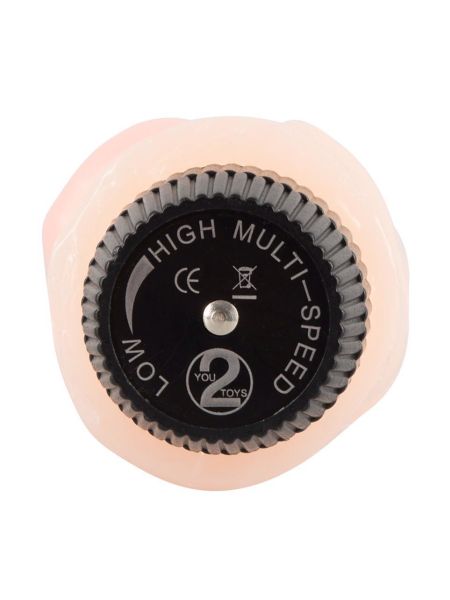 Wibrator realistyczny penis naturalny duży gruby 23cm - 11