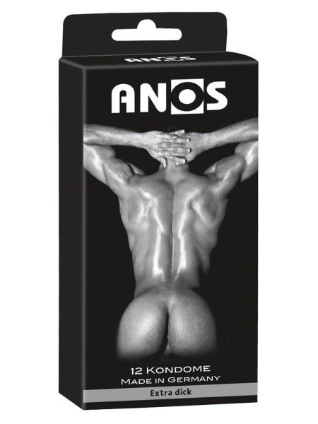 Prezerwatywy wzmocnione analne odporne mocny sex 2szt - 2