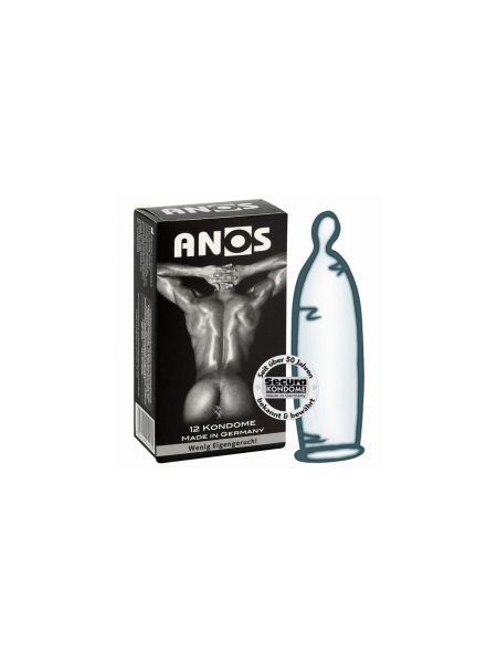 Prezerwatywy wzmocnione analne odporne mocny sex 2szt