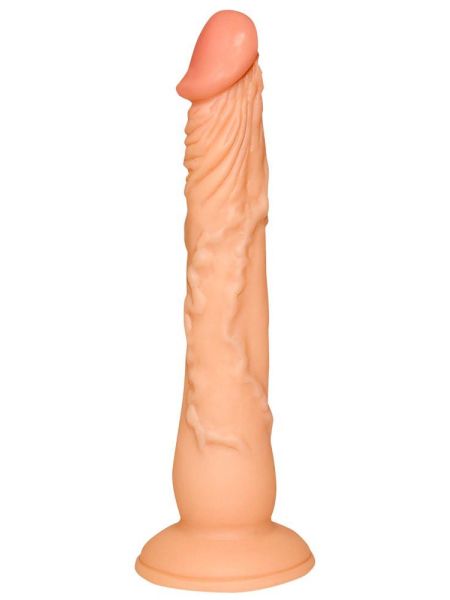 Penis z przyssawką realistyczne dildo członek 18cm - 3