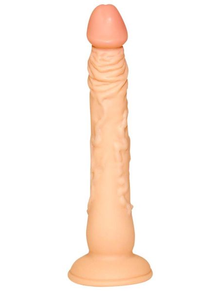 Penis z przyssawką realistyczne dildo członek 18cm - 7