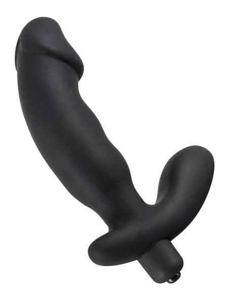 Wibrator analny z masażerem krocza prostaty 15cm - 5