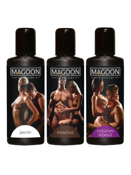Zestaw olejków do masażu erotycznego 3 zapachy - 5