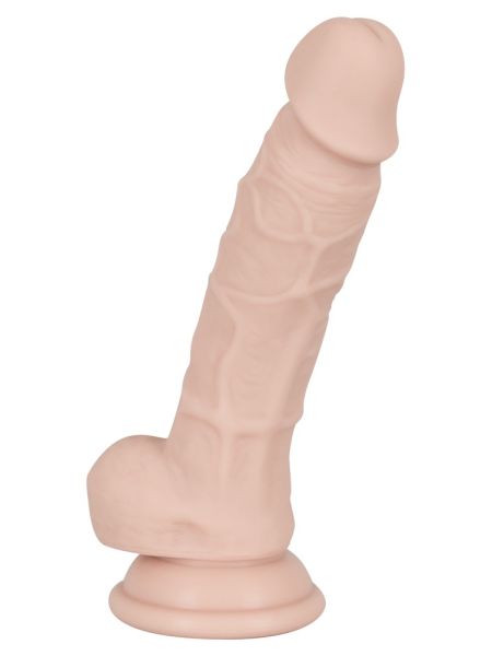 Grube dildo penis realistyczne przyssawka 18cm - 2