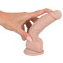 Grube dildo penis realistyczne przyssawka 18cm - 13