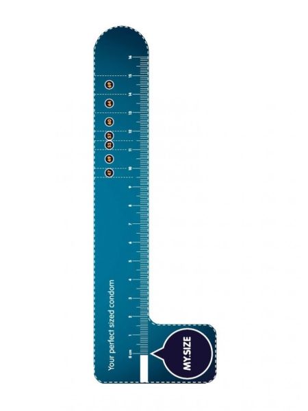 Prezerwatywy klasyczne na wymiar MYSIZE 53mm 3szt - 2