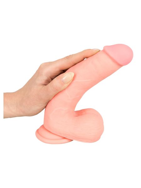 Grube dildo penis realistyczne przyssawka 20cm sex - 11