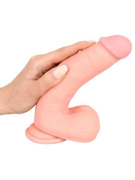 Grube dildo penis realistyczne przyssawka 20cm sex - 14