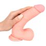 Grube dildo penis realistyczne przyssawka 20cm sex - 15